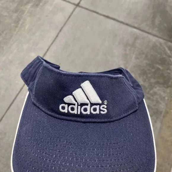 Adidas Hat Cap Visor Strapback Golf Tennis Adult Unisex Adjustable Embroidered - Picture 5 of 6